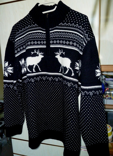 Warmer strickpullover von blue - strickpullover,
