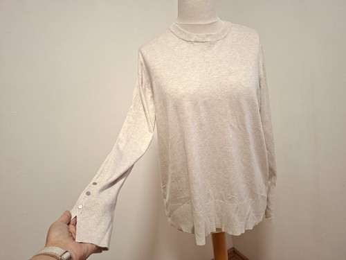 Pullover beige meliert xxl - meliert, gr.