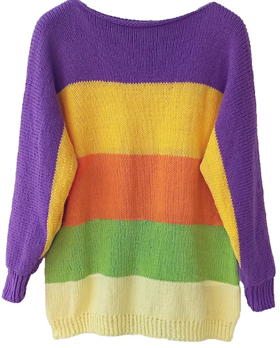 Von hand gestrickter pullover - von,