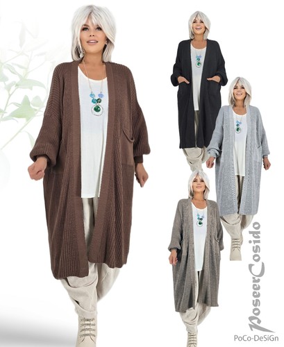 Lagenlook strick jacke - lagenlook, strick-jacke-mantel