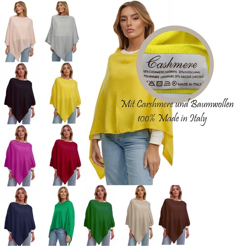 Glamexx24 damen strick poncho - damen,
