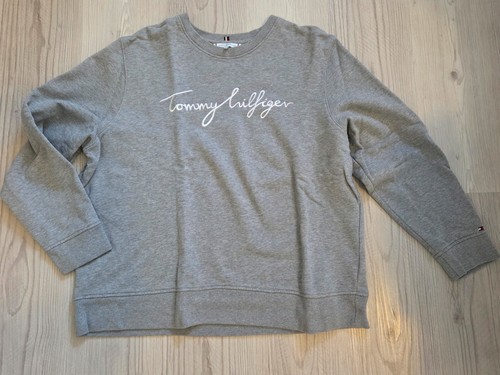 Tommy hilfiger sweatshirt grau - sweatshirt,