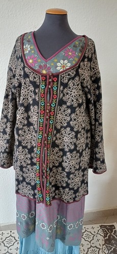 Besticktes kleid - xl, +