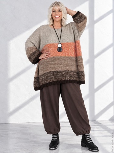 Lagenlook strick überwurf - lagenlook,