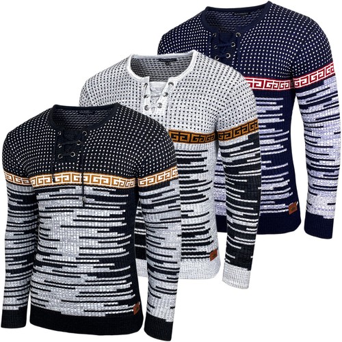 Herren pullover slim fit - slim,