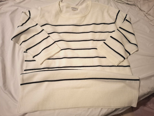 Neues gestreiftes shirt strick - neues,