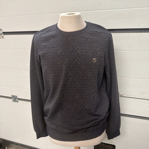 Red down herren pullover - red,
